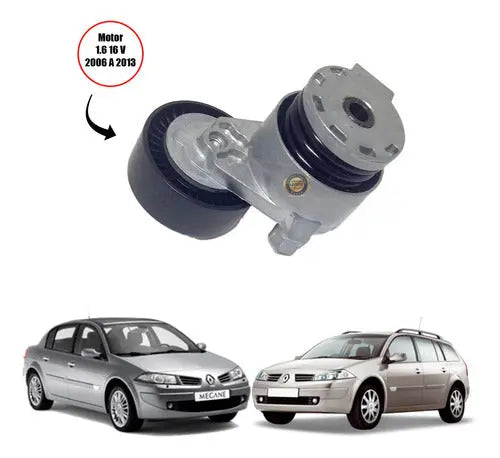 Tensor Correia Alternador Poly-v Megane 1,6 16v 2006 A 2013 - foto 2