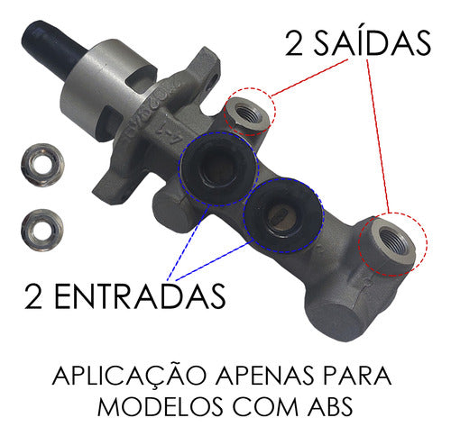 Cilindro Mestre Freio Clio Kangoo Symbol 1,0 1,6 Com Abs