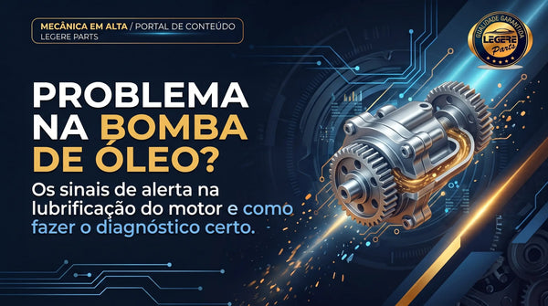 Bomba de óleo: sintomas de falha, pressão baixa e quando verificar