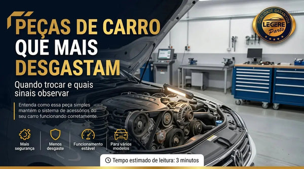 Peças de Carro que Mais Desgastam: Quando Trocar e Quais Sinais Observar