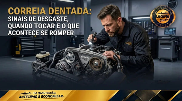 Correia dentada: sinais de desgaste, quando trocar e o que acontece se romper Legere Parts