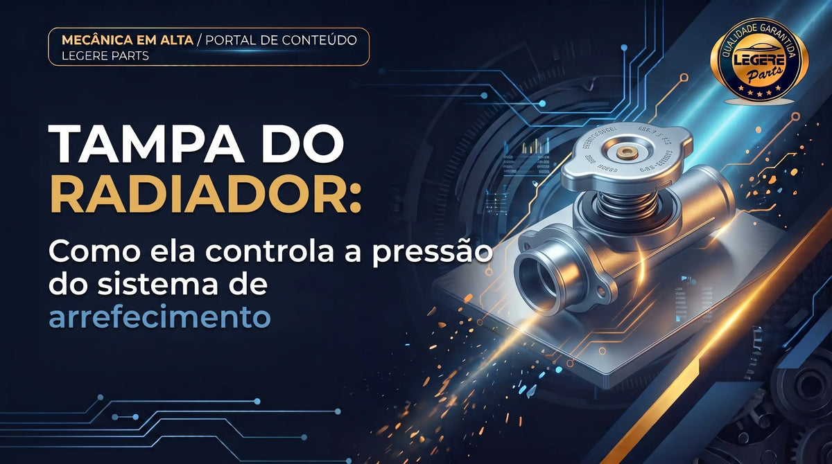 Tampa do Radiador: Como Ela Controla a Pressão do Sistema de Arrefecimento