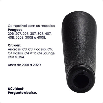 Manopla Cambio Peugeot Citroen Automatico 206 207 307 408 C4 - foto 3