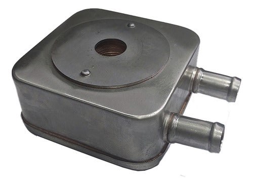 Radiador Resfriador Oleo Caixa Aut Al4 Duster Megane Sandero