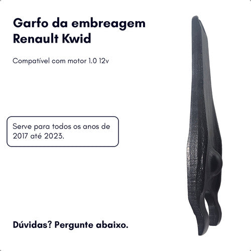 Garfo Embreagem Renault Kwid 1.0 12v 3cc B4d 2017 2018 2019