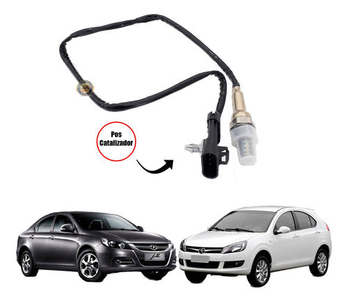 Sonda Lambda Jac J3 1.4 16v J5 1.5 16v  Pos Catalizador