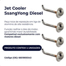 Kit 4 Jet Cooler Ssangyong Actyon Kyron Rexton Diesel