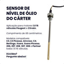 Sensor Nível Oleo 206 207 307 308 C3 C4 Picasso 1.6 16v