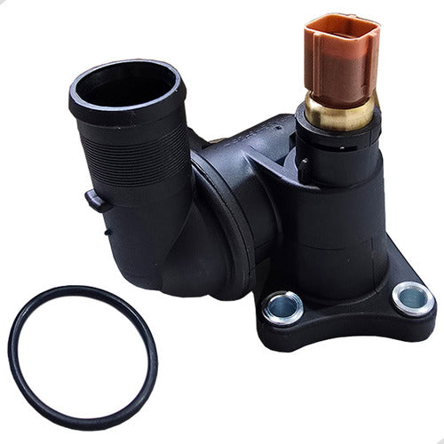 Carcaça Válvula Termostática Atos Picanto 1.0 1.1 12v Sensor