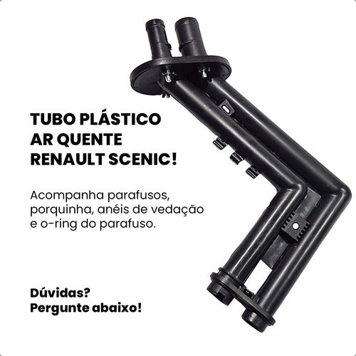 Tubo Cano Mangueira Água Ar Quente Scenic 1,6 2,0