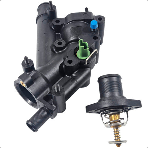Kit Carcaça Válvula Termos Sensor 307 308 408 C4 C5 2,0 16v