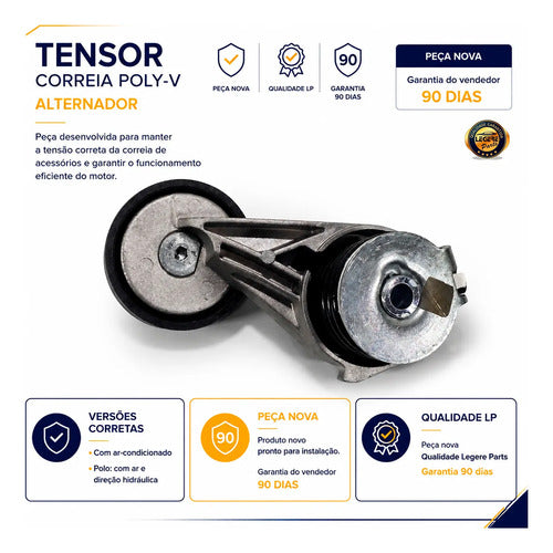 Tensor Correia Alternador Poly-v Fox Polo Spacefox 1.6 8v