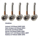 Kit 5 Jet Cooler Ssangyong Actyon Kyron Rexton Diesel