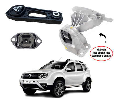 Coxim Calço Central Do Cambio Inferior Duster 1.6 2.0 16v