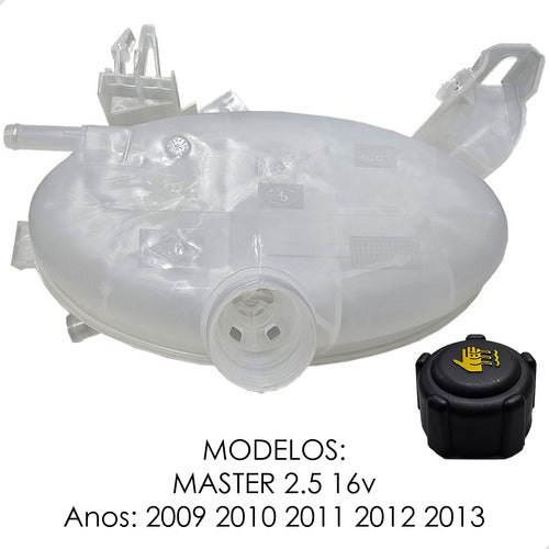Reservatório Agua Renault Master 2.5 16v 2009 2010 2011 2012