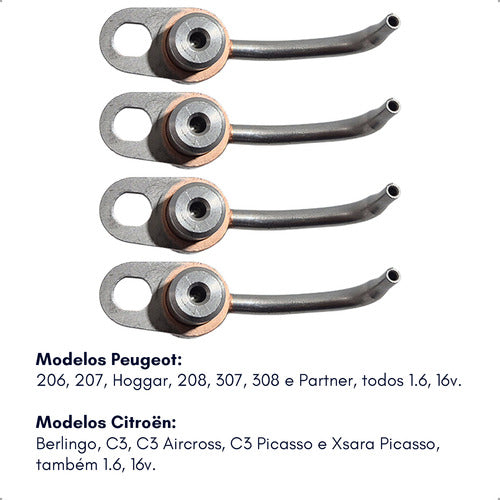 Kit Jet Cooler Injetor Oleo 207 208 307 308 C3 C4 Picass 1.6