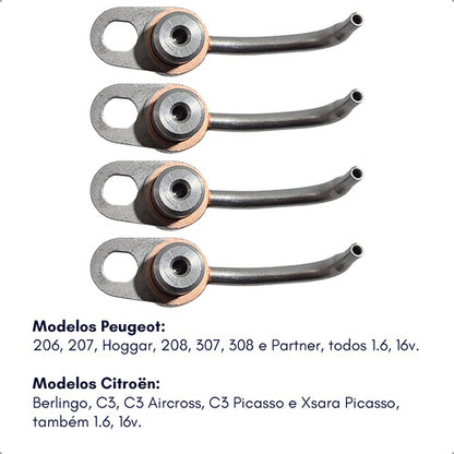Kit Jet Cooler Injetor Oleo 207 208 307 308 C3 C4 Picass 1.6 - foto 3
