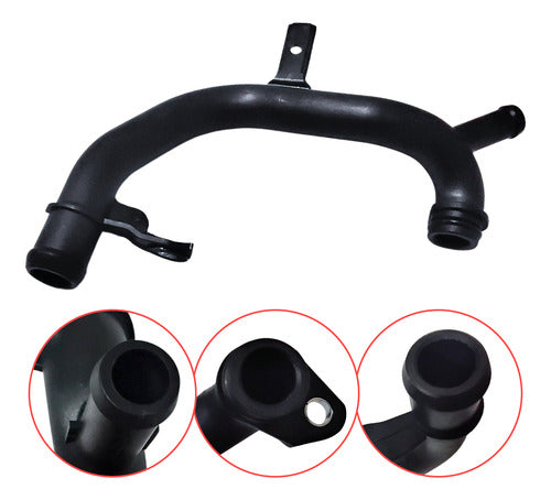 Cano Tubo Água Vw Audi A3 Q3 Jetta Tiguan Passat Fusca Golf