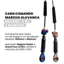 Cabo Comando Alavanca Marcha Megane 1.6 16v 5 Marchas Jogo