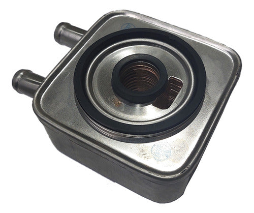Radiador Resfriador Oleo Caixa Aut Al4 Sandero Megane Duster - foto 5