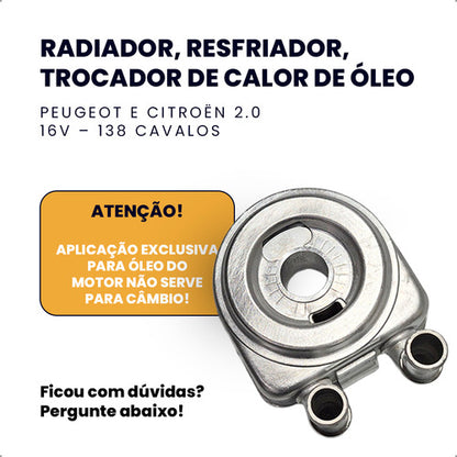 Resfriador Trocador Calor Oleo 307 Picasso 2,0 16v 1103n0 - foto 2