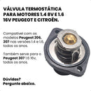 Válvula Termostática 206 207 307 Xsara 1.4 1.6