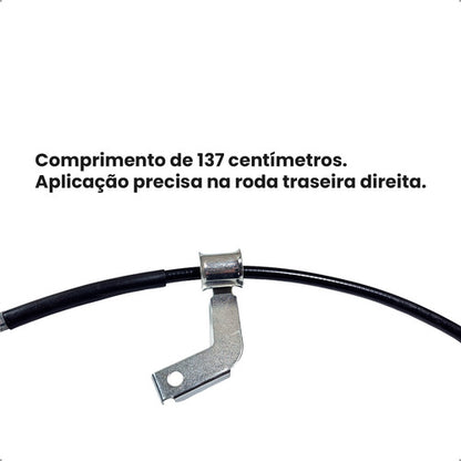 Cabo Freio Traseiro Direito Toyota Hilux 2005 A 2015 4x2 4x4 - foto 3