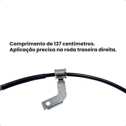 Cabo Freio Traseiro Direito Toyota Hilux 2005 A 2015 4x2 4x4