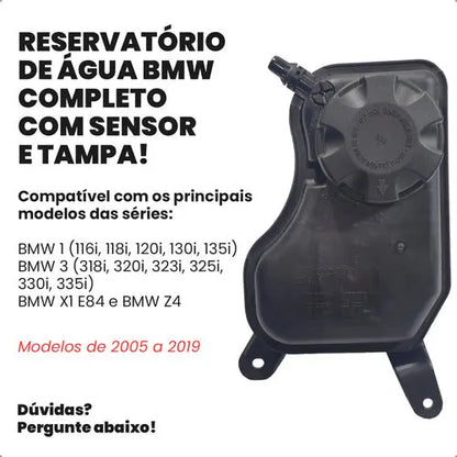 Reservatório Água Bmw 116 118 120 130 135 316 318 320 323 X1 - foto 3