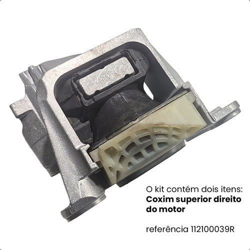 Kit Calço Coxim Motor Renault Fluence 2.0 16v 2011/2017 M4r