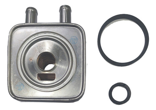 Radiador Resfriador Oleo Caixa Aut Al4 Sandero Megane Duster - foto 3