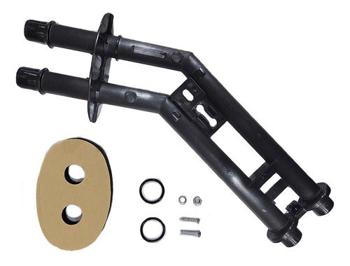 Tubo Conexao Radiador Ar Quente 307 C4  6448n9 Sist.behr