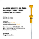 Vareta Medir Nível Oleo Peugeot 207 208 307 407 C4 1.6 16v