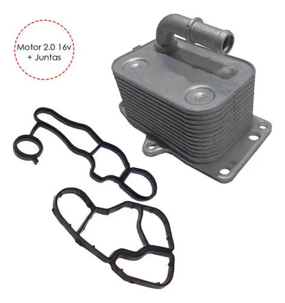 Radiador Resfriador Trocador Oleo C4 / 307 2,0 16v + Juntas - foto 2