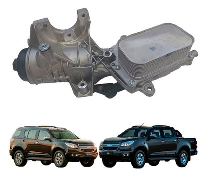 Resfriador Oleo Nova S10 Trailblazer 2.8 Diesel 2012 A 2017 - foto 2