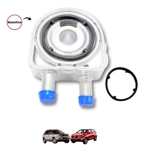 Resfriador Trocador Calor Óleo Santa Fe Tucson Sorento Sonat