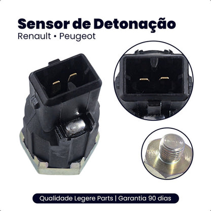 Sensor Detonaçâo Renault Clio 19 Megane Logan Sandero Scenic - foto 3