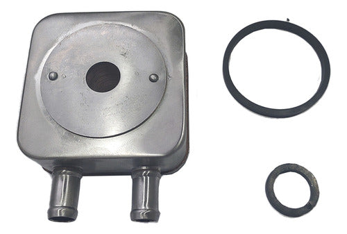 Radiador Resfriador Oleo Caixa Aut Al4 Duster Megane Sandero