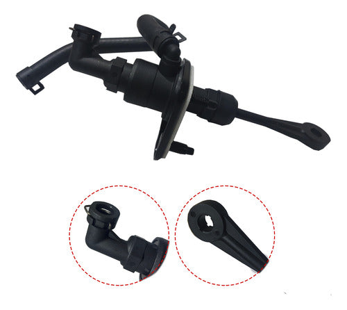 Atuador Pedal Cilindro Mestre Embreagem Hyundai Hb20 1.0 1.6