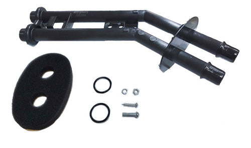 Tubo Conexao Radiador Ar Quente 307 C4  6448n9 Sist.behr