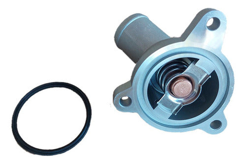 Carcaça Flange Válvula Termostática Sandero Logan Kango 1.6