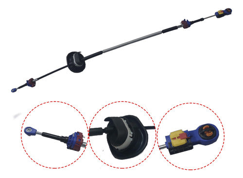 Cabo Seleção Marcha Cambio Automatico C4 307 1.6 2.0 16v Al4