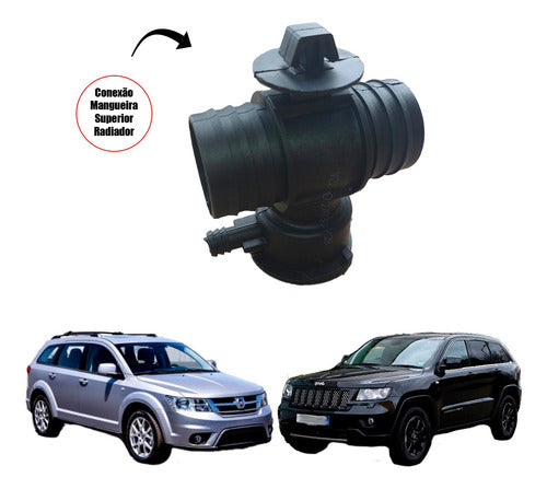 Flange Conexão Mangueira Radiador Freemont Journey 2.4 16v