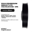 Polia Virabrequim Megane Logan Sandero Duster 1,6 16v 2006