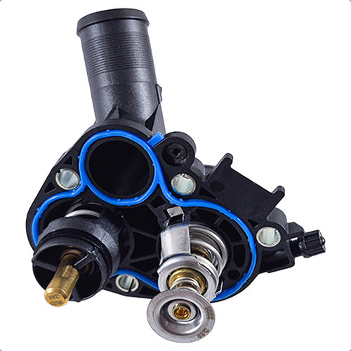 Carcaça Válvula Termostática Peugeot Citroen C3 208 1.2 12v