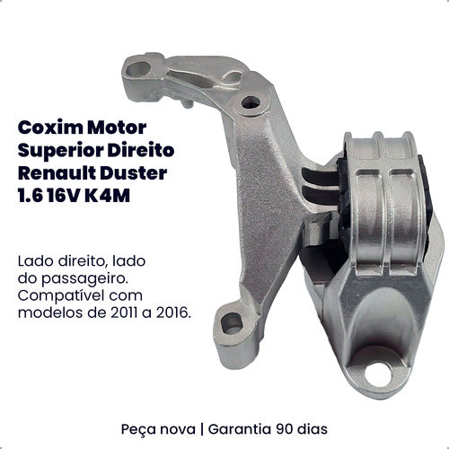 Coxim Calço Motor Direito Renault Duster 1.6 16v 2011---2016