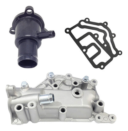 Kit Carcaça Valvula Termostatica Megane Scenic 1.6  2.0 16v - foto 6