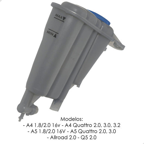 Reservatório Água Radiador Audi A4 A5 A6 Q5 1.8 2.0 Tfsi