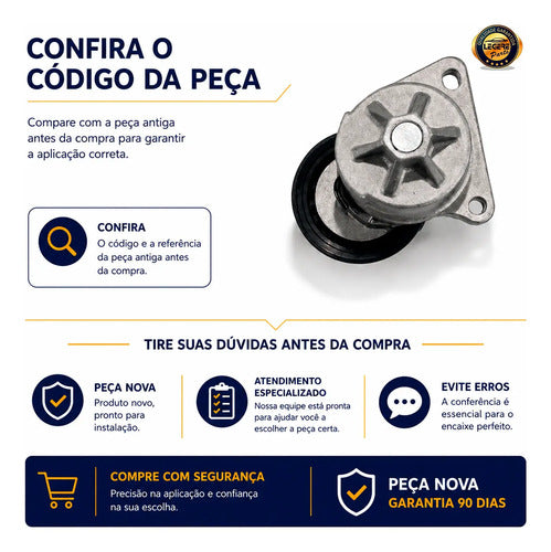 Tensor Correia Do Alternador Ford Fusion 2.3 2.5 16v