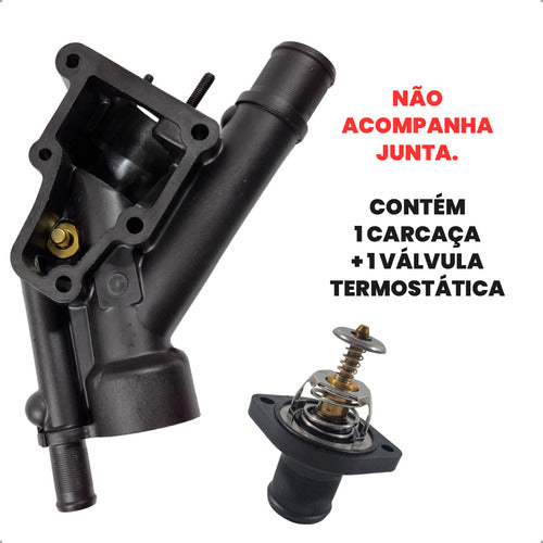 Kit Carcaça Válvula Termos Sensor 307 308 408 C4 C5 2,0 16v
